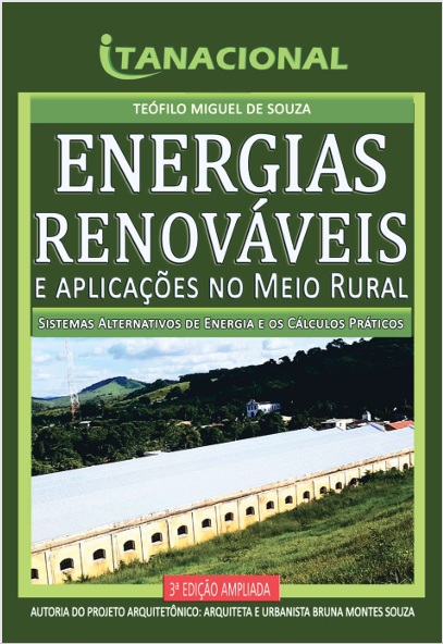 Capa: Ebook Energias Renováveis e Aplicações no Meio Rural 3a Edição