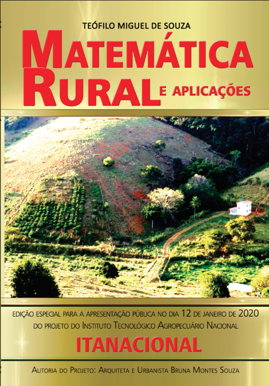 Capa: Ebook Matemática Rural e Aplicações Edição especial