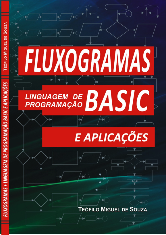 Capa: Ebook de Fluxogramas Linguagem de Programação BASIC e Aplicações