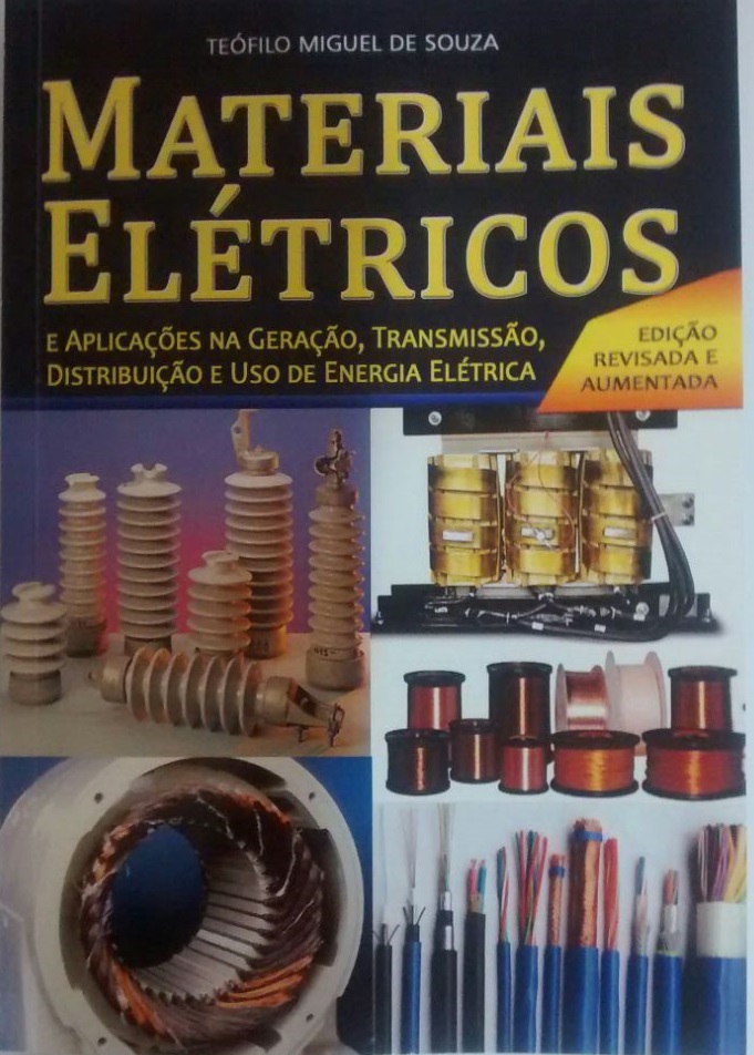 Capa: Ebook de Materiais Elétricos e Aplicações na Geração, Transmissão, Distribuição e Uso de Energia Elétrica